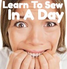 SEWING FOR THE TERRIFIED: Learn to sew in a day